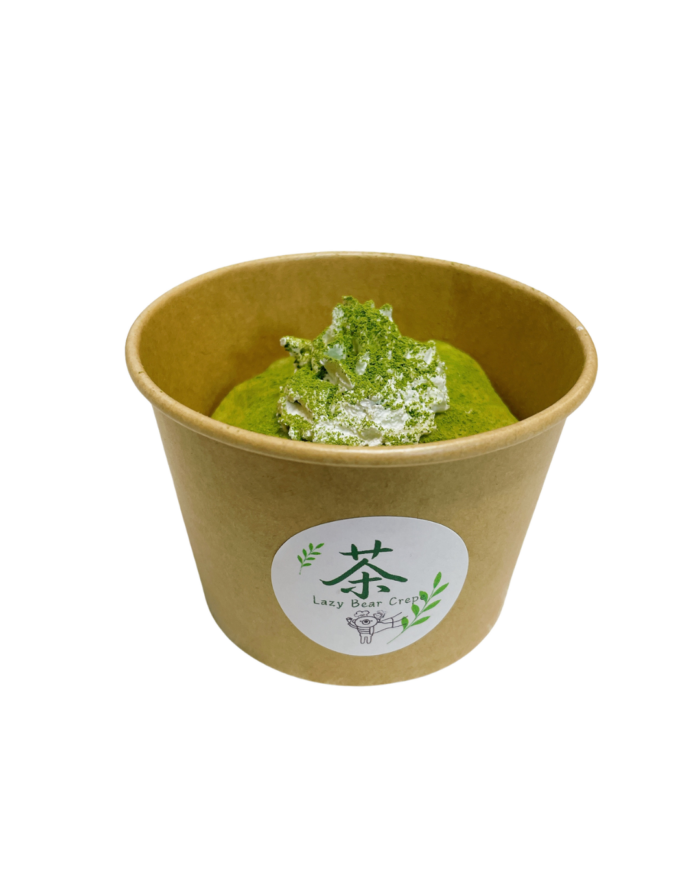  抹茶白玉あんこクレープ ミニ
