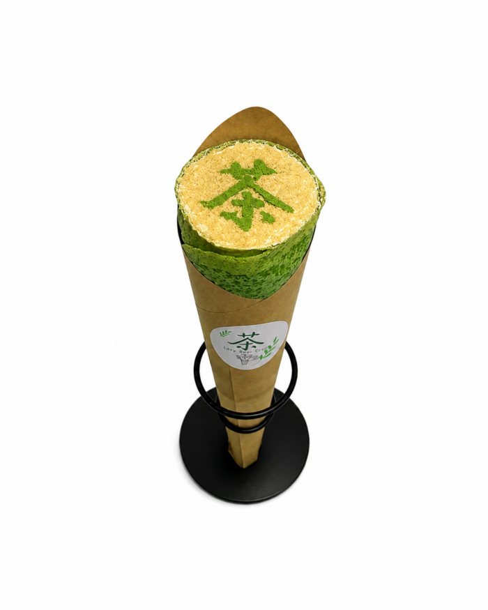  抹茶わらび餅クレープ