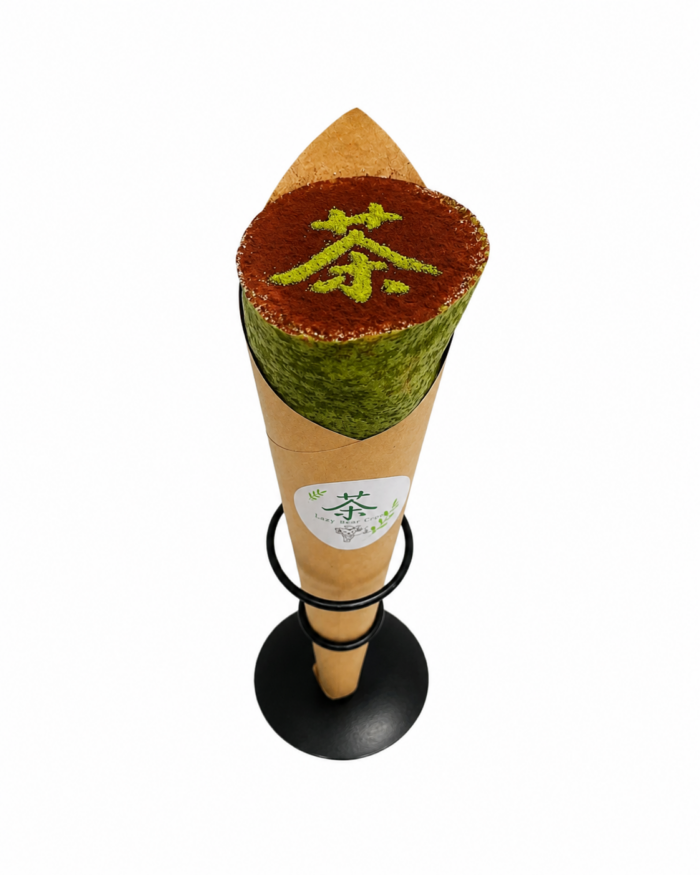  抹茶オレンジチョコクレープ